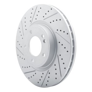 Mercedes-Benz G550 Brake Rotor (1) - Front Left - DFC - Drilled & Slotted Geoperformance - `19-`25