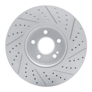 Mercedes-Benz A220 Brake Rotor (1) - Front Left - DFC - Drilled & Slotted Geoperformance - `19-`26 Mercedes-Benz A220 Brake Rotor (1) - Front Left - DFC - Drilled & Slotted Geoperformance - `19-`26