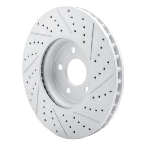 Mercedes-Benz A220 Brake Rotor (1) - Front Left - DFC - Drilled & Slotted Geoperformance - `19-`26 Mercedes-Benz A220 Brake Rotor (1) - Front Left - DFC - Drilled & Slotted Geoperformance - `19-`26