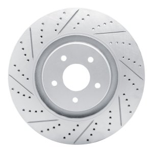 Infiniti Qx60 Brake Rotor (1) - Front Left - DFC - GeoPerformance Drilled and Slotted - `22-`25 Infiniti Qx60 Brake Rotor (1) - Front Left - DFC - GeoPerformance Drilled and Slotted - `22-`25