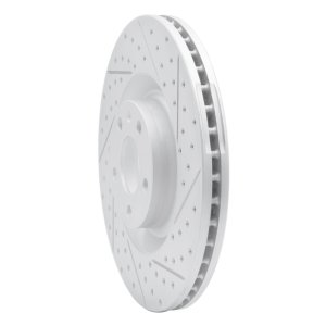 Audi S4 Brake Rotor(s) (1) - Front Right - DFC - Drilled & Slotted Geoperformance - `04-`09