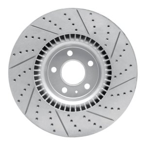 Audi A7 Quattro Brake Rotor (1) - Front Left - DFC - Drilled & Slotted Geoperformance - `12-`18 Audi A7 Quattro Brake Rotor (1) - Front Left - DFC - Drilled & Slotted Geoperformance - `12-`18