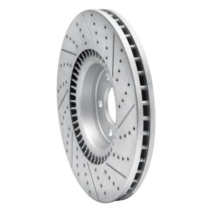 Audi A7 Quattro Brake Rotor (1) - Front Left - DFC - Drilled & Slotted Geoperformance - `12-`18 Audi A7 Quattro Brake Rotor (1) - Front Left - DFC - Drilled & Slotted Geoperformance - `12-`18