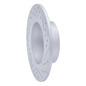 Audi Q2 Brake Rotor (1) - Rear Left - DFC - Drilled & Slotted Geoperformance - `17-`25