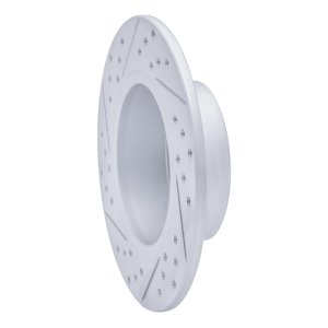 Audi Q2 Brake Rotor (1) - Rear Right - DFC - Drilled & Slotted Geoperformance - `17-`25