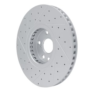 Lexus IS Brake Rotor (1) - Front Right - DFC - Drilled & Slotted Geoperformance - `06-`20 Lexus IS Brake Rotor (1) - Front Right - DFC - Drilled & Slotted Geoperformance - `06-`20