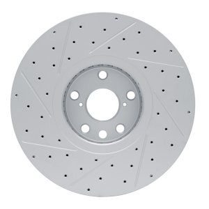 Lexus IS Brake Rotor (1) - Front Right - DFC - Drilled & Slotted Geoperformance - `06-`20 Lexus IS Brake Rotor (1) - Front Right - DFC - Drilled & Slotted Geoperformance - `06-`20