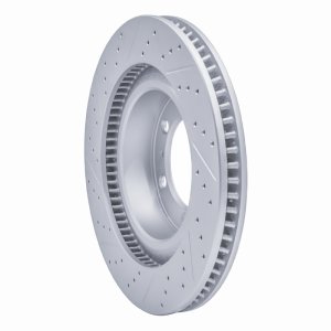 Lexus Gx460 Brake Rotor (1) - Front Right - DFC - Geoperformance Rotor - Drilled & Slotted - `10-`24