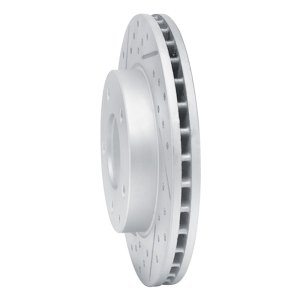 Ford Probe Brake Rotor (1) - Front Left - DFC - Geoperformance Rotor - Drilled and Slotted - `93-`03