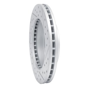 Ford Probe Brake Rotor (1) - Front Left - DFC - Geoperformance Rotor - Drilled and Slotted - `93-`03