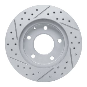 Ford Probe Brake Rotor (1) - Front Right - DFC - Geoperformance Drilled & Slotted - `93-`03