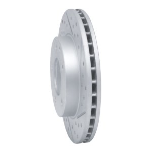 Ford Probe Brake Rotor (1) - Front Right - DFC - Geoperformance Drilled & Slotted - `93-`03