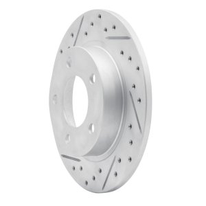 Ford Probe Brake Rotor (1) - Rear Left - DFC - Geoperformance Drilled & Slotted - `93-`03