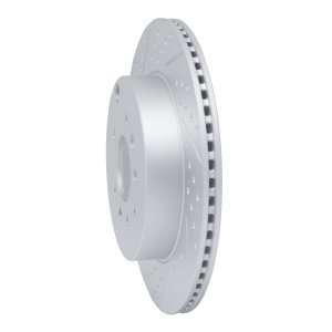 Mazda CX-9 Brake Rotor (1) - Rear Left - DFC - Geoperformance Drilled & Slotted - `07-`15 Mazda CX-9 Brake Rotor (1) - Rear Left - DFC - Geoperformance Drilled & Slotted - `07-`15