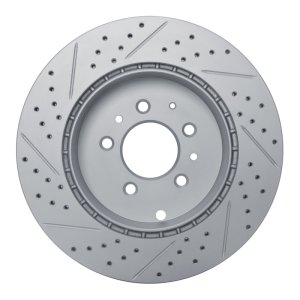 Mazda Cx-9 Brake Rotor (1) - Rear Right - DFC - Drilled & Slotted Geoperformance - `07-`15 Mazda Cx-9 Brake Rotor (1) - Rear Right - DFC - Drilled & Slotted Geoperformance - `07-`15