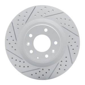 Mazda Cx-9 Brake Rotor (1) - Front Left - DFC - Drilled & Slotted Geoperformance - `07-`15 Mazda Cx-9 Brake Rotor (1) - Front Left - DFC - Drilled & Slotted Geoperformance - `07-`15