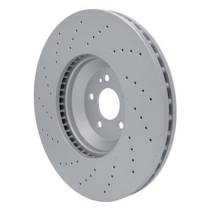 Mercedes-Benz S500 Brake Rotor (1) - Front - DFC - Drilled Hi-Carbon Alloy Geomet Coated - `21-`25