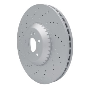 Mercedes-Benz S500 Brake Rotor (1) - Front - DFC - Drilled Hi-Carbon Alloy Geomet Coated - `21-`25