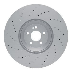 Mercedes-Benz S500 Brake Rotor (1) - Front - DFC - Drilled Hi-Carbon Alloy Geomet Coated - `21-`25