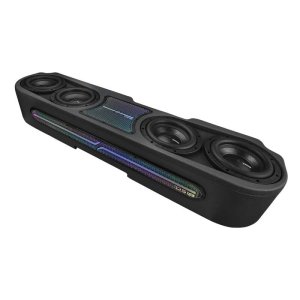 Jeep Gladiator Subwoofer Enclosures - Underseat - DS18 - 4 x 8in Subwoofers Included (ZR8.2D) - LED Lights - Black - `20-`27