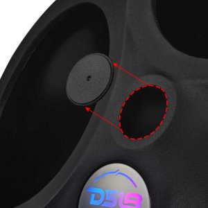 Polaris Slingshot Speaker Enclosures - Front - DS18 - Dual 8in with LEDs - Textured Black - `15-`27 Polaris Slingshot Speaker Enclosures - Front - DS18 - Dual 8in with LEDs - Textured Black - `15-`27
