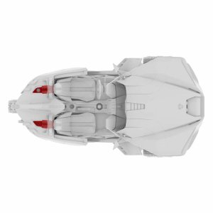 Polaris Slingshot Speaker Enclosures - Headrest - DS18 - SLG-HD6V2 with RGB LED Lighting - Matte Black - `15-`27 Polaris Slingshot Speaker Enclosures - Headrest - DS18 - SLG-HD6V2 with RGB LED Lighting - Matte Black - `15-`27