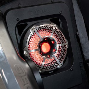 Polaris Slingshot Loaded Subwoofer Enclosure - Rear - DS18 - NXL-10SUB/BK - `15-`27 Polaris Slingshot Loaded Subwoofer Enclosure - Rear - DS18 - NXL-10SUB/BK - `15-`27