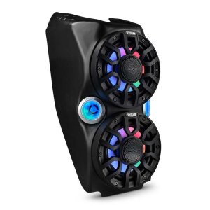 Polaris Slingshot Speaker Enclosure - DS18 - SLG-WFCC66LD with 6.5 in. waterproof speakers and RGB tweeters - `15-`27 Polaris Slingshot Speaker Enclosure - DS18 - SLG-WFCC66LD with 6.5 in. waterproof speakers and RGB tweeters - `15-`27