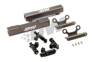 Subaru WRX STI Fuel Rail Upgrade Kit - DeatschWerks - Top Feed w/ 1200cc Injectors - `07-`15 Subaru WRX STI Fuel Rail Upgrade Kit - DeatschWerks - Top Feed w/ 1200cc Injectors - `07-`15