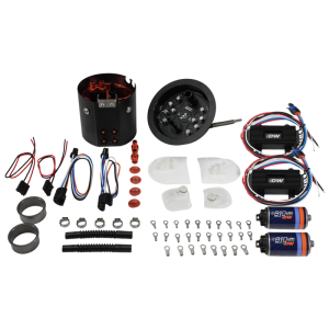 BMW 3 Series Fuel Pump Module Kit - DeatschWerks - X2 Dual Pump Module w/ Dual DW810 Brushless Fuel Pumps - `06-`13