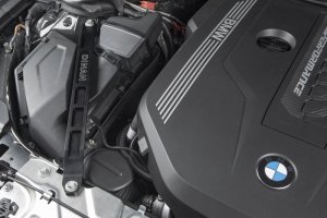 BMW 430i Strut Tower Braces - Front - Dinan - Black - `21-`26