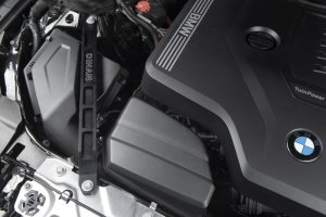 BMW 430i Strut Tower Braces - Front - Dinan - Black - `21-`26
