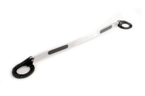 BMW M3 Strut Tower Brace - Front - Dinan - Brushed Aluminum with Carbon Fiber Inlays - `01-`06 BMW M3 Strut Tower Brace - Front - Dinan - Brushed Aluminum with Carbon Fiber Inlays - `01-`06