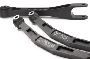 BMW M5 Suspension Links - Rear - Dinan - Teflon-lined Machined Steel Rod Ends - Black - `18-`25 BMW M5 Suspension Links - Rear - Dinan - Teflon-lined Machined Steel Rod Ends - Black - `18-`25