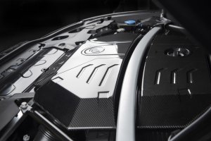 BMW X3 M Engine Cover - Dinan - 2x2 Carbon Fiber - Carbon Fiber - `20-`25 BMW X3 M Engine Cover - Dinan - 2x2 Carbon Fiber - Carbon Fiber - `20-`25
