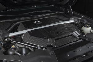 BMW X4 M Engine Cover - Dinan - 2x2 Carbon Fiber - Carbon Fiber - `20-`25 BMW X4 M Engine Cover - Dinan - 2x2 Carbon Fiber - Carbon Fiber - `20-`25