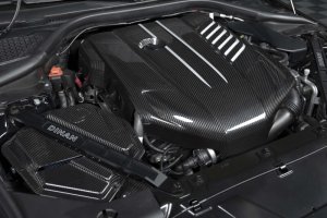 Toyota GR Supra Engine Cover - Dinan - Premium Carbon - Carbon Fiber - `20-`26 Toyota GR Supra Engine Cover - Dinan - Premium Carbon - Carbon Fiber - `20-`26