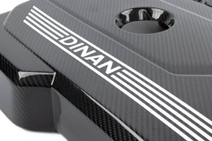BMW X3 M40i Engine Cover - Dinan - Gloss Twill Carbon Fiber - Gloss Carbon Fiber - `20-`26 BMW X3 M40i Engine Cover - Dinan - Gloss Twill Carbon Fiber - Gloss Carbon Fiber - `20-`26