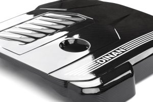 BMW X4 M40i Engine Cover - Dinan - Gloss Twill Carbon Fiber - Gloss Carbon Fiber - `20-`26 BMW X4 M40i Engine Cover - Dinan - Gloss Twill Carbon Fiber - Gloss Carbon Fiber - `20-`26