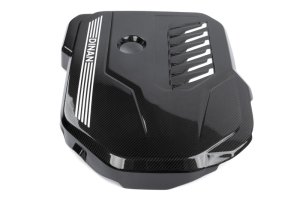BMW X4 M40i Engine Cover - Dinan - Gloss Twill Carbon Fiber - Gloss Carbon Fiber - `20-`26 BMW X4 M40i Engine Cover - Dinan - Gloss Twill Carbon Fiber - Gloss Carbon Fiber - `20-`26