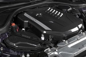 BMW Z4 M40i Engine Cover - Dinan - Gloss Twill Carbon Fiber - Gloss Carbon Fiber - `19-`26 BMW Z4 M40i Engine Cover - Dinan - Gloss Twill Carbon Fiber - Gloss Carbon Fiber - `19-`26