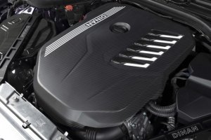 BMW X4 M40i Engine Cover - Dinan - Matte Carbon Fiber - `20-`26 BMW X4 M40i Engine Cover - Dinan - Matte Carbon Fiber - `20-`26
