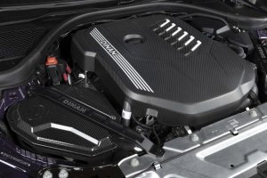 BMW Z4 M40i Engine Cover - Dinan - Matte Carbon Fiber - `19-`26 BMW Z4 M40i Engine Cover - Dinan - Matte Carbon Fiber - `19-`26