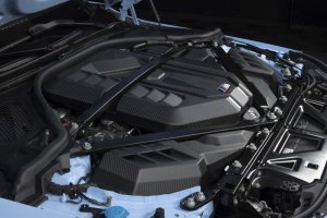 BMW M4 Engine Cover - Dinan - Carbon Fiber S58 - Matte-Gloss - `21-`26 BMW M4 Engine Cover - Dinan - Carbon Fiber S58 - Matte-Gloss - `21-`26