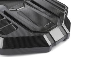 BMW M2 Engine Cover - Dinan - Carbon Fiber S58 - Gloss-Matte Carbon Fiber - `21-`26 BMW M2 Engine Cover - Dinan - Carbon Fiber S58 - Gloss-Matte Carbon Fiber - `21-`26