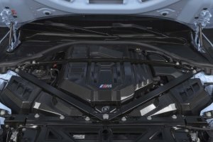 BMW M2 Engine Cover - Dinan - Carbon Fiber S58 - Gloss-Matte Carbon Fiber - `21-`26 BMW M2 Engine Cover - Dinan - Carbon Fiber S58 - Gloss-Matte Carbon Fiber - `21-`26