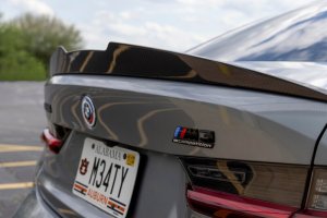 BMW M3 Spoiler - Rear - Dinan - Carbon Fiber - G80 - Carbon Fiber - `21-`26 BMW M3 Spoiler - Rear - Dinan - Carbon Fiber - G80 - Carbon Fiber - `21-`26