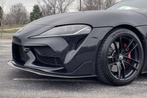 Toyota GR Supra Front Lip - Dinan - Premium Carbon - Carbon Fiber - `20-`26 Toyota GR Supra Front Lip - Dinan - Premium Carbon - Carbon Fiber - `20-`26