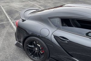 Toyota GR Supra Rear Deck Spoiler - Dinan - Premium Carbon Trunk Spoiler - Carbon Fiber - `20-`26 Toyota GR Supra Rear Deck Spoiler - Dinan - Premium Carbon Trunk Spoiler - Carbon Fiber - `20-`26