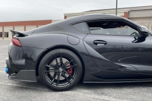 Toyota GR Supra Rear Deck Spoiler - Dinan - Premium Carbon Trunk Spoiler - Carbon Fiber - `20-`26 Toyota GR Supra Rear Deck Spoiler - Dinan - Premium Carbon Trunk Spoiler - Carbon Fiber - `20-`26